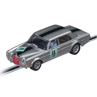 CARRO PARA PISTA ELÉTRICA AUTORAMA CARRERA DIGITAL MERCEDES-BENZ 300 SEL 6.3 AMG PREIS DER NATIONEN 1970 NÚMERO 11 ESCALA 1/32 CAR20031088